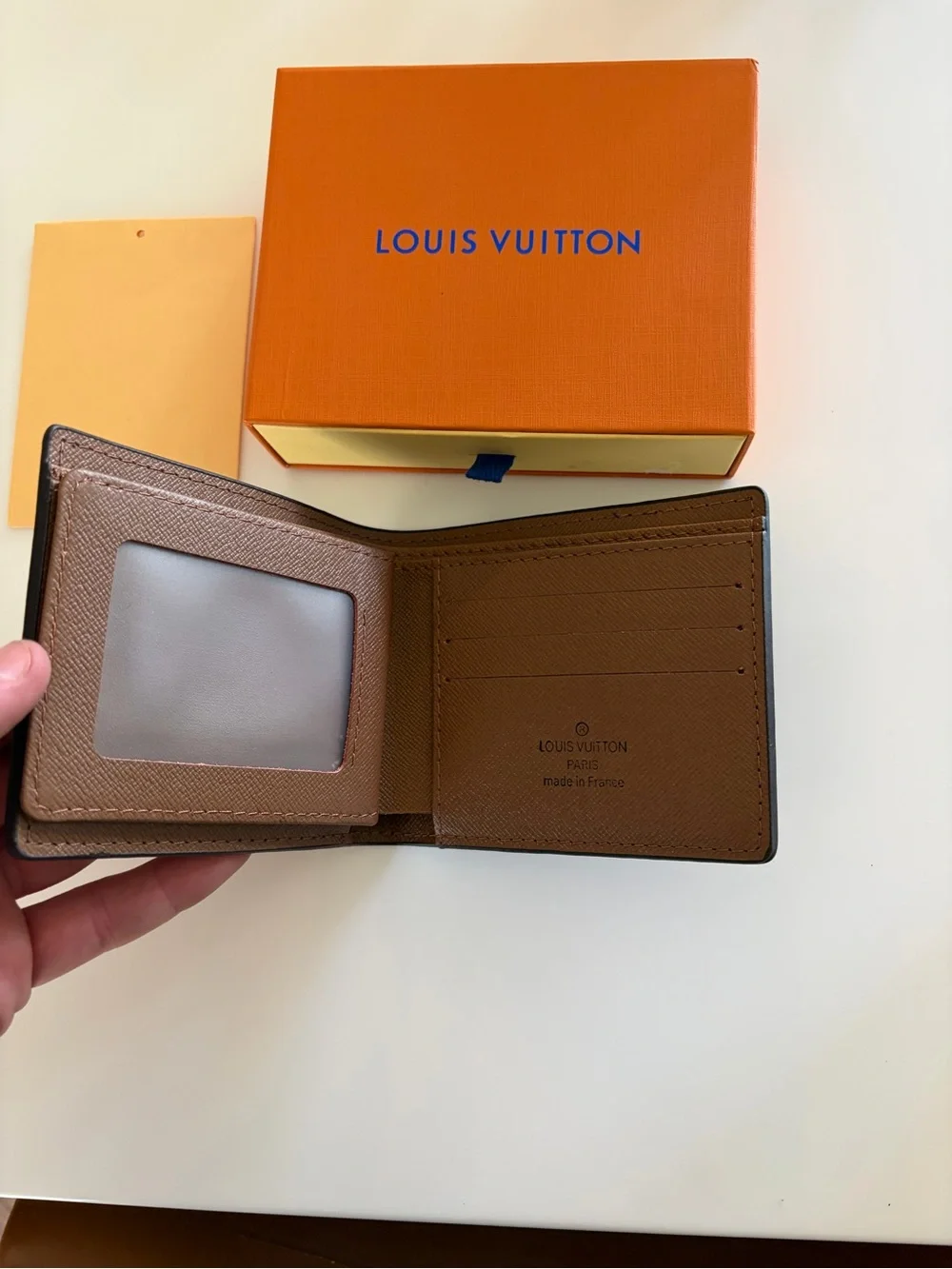 Louis Vuitton Monogram Canvas Money Clip Wallet - Brown